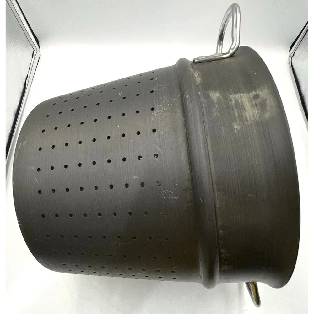 Vintage Hard Anodized Aluminum 8 QT Pasta Steamer Insert Replacement 10.25x9